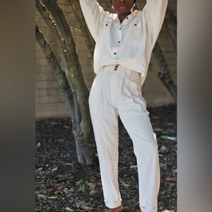 NA NIN Townes Trousers Washed Silk - XS